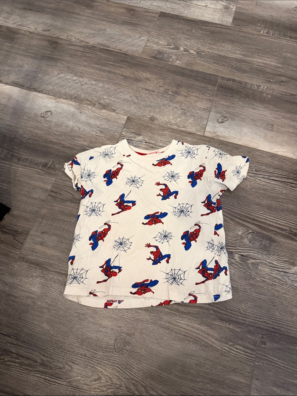 Marvel Kids White Spider-Man Graphic Tee